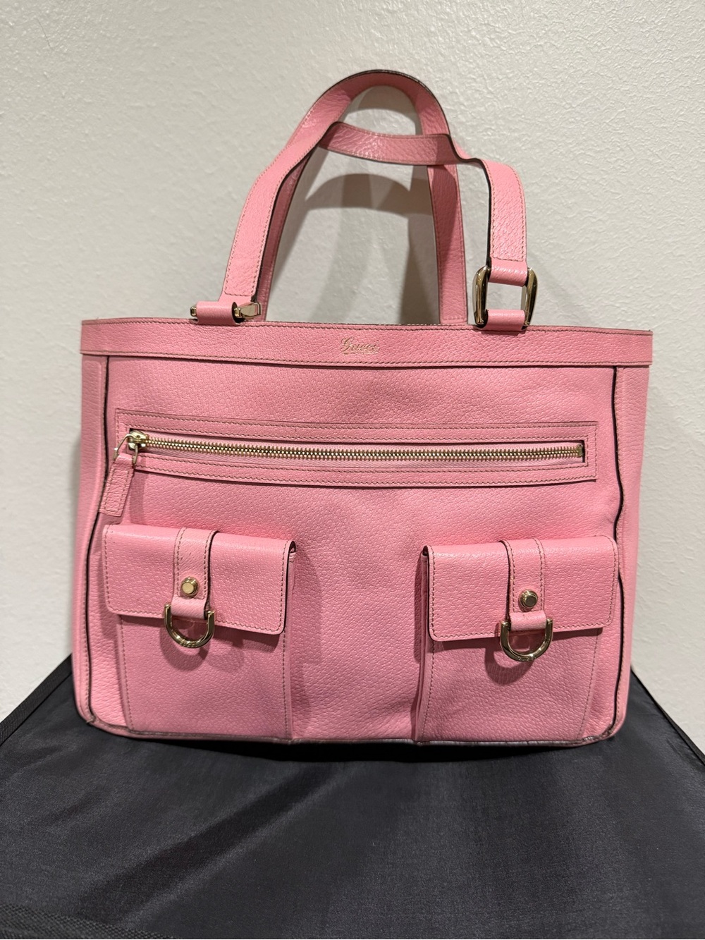 GUCCI LEATHER HAWAIIAN limited edition TOTE Handbag